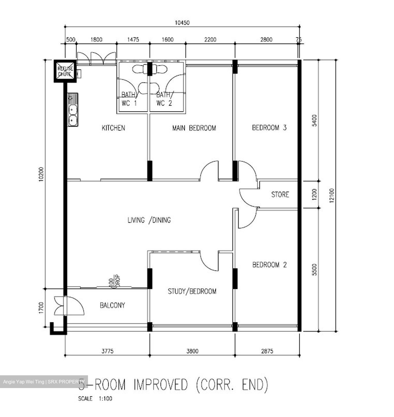 Blk 859 Tampines Parkview (Tampines), HDB 5 Rooms #487848871